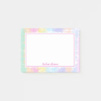 Hübsche Pastel Gefärbte Krawatte Regenbogenstreife