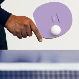 Hübsche Pastel Lilac / Lavendel / Lila Tischtennis Schläger