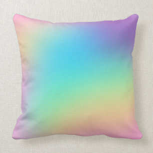 Hübsche Pastel Rainbow Gradient Wedding Kissen