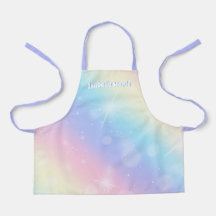Hübsche Pastel Rainbow Sparkle Personalisiert Girl