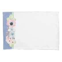 Hübsche Pastell-Blume Kissen