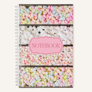 Hübsche Pastell Candies Niedlich Notizbuch