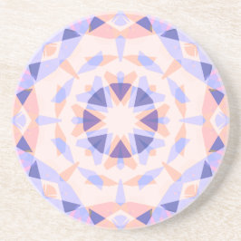 Hübsche Pastell Lila Peach Star Girls Decorative Getränkeuntersetzer