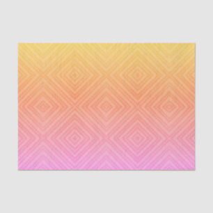 Hübsche Pastelle Hypnotic Diamond Moderner Pop Kun Seidenpapier