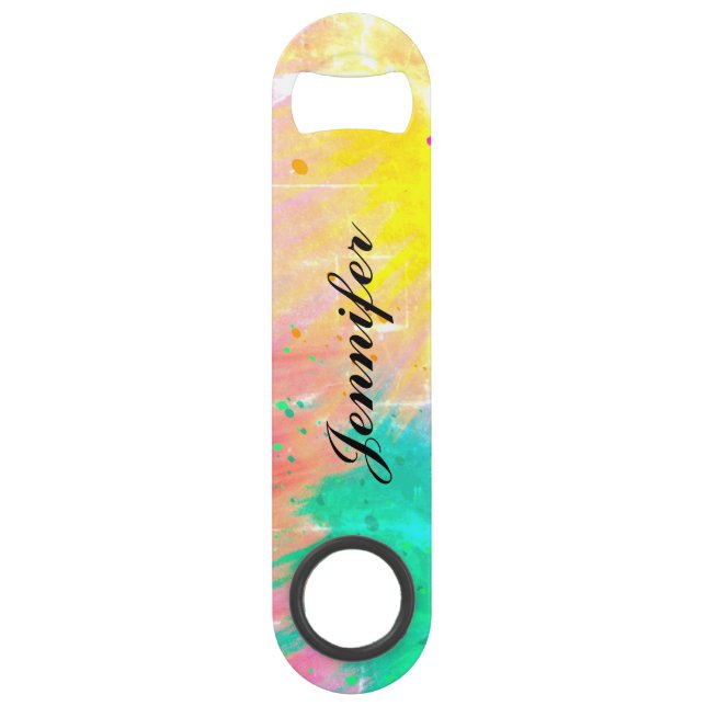 Hübsche Pastelle Speed Flaschenöffner (Vorderseite)