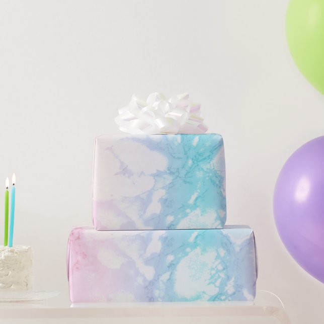 Hübsche Pastellfarben Geschenkpapier (Partygeschenke)
