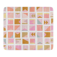 Hübsche Pastellfarben Modernes geometrisches Desig