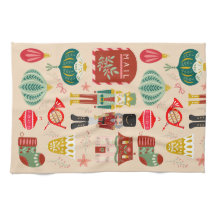 Hübsche Pastellmuster Nutcracker Soldatentradition