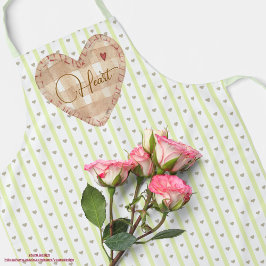 Hübsche Pastellmuster Valentine Schürze