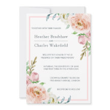 Hübsche Pastellpink-Hochzeit