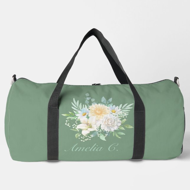 Hübsche Pastete Wasserfarben Duffle Bag (Vorderseite)