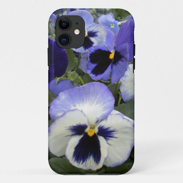 Hübsche Periwinkle Stiefmütterchen IPhone 5 Fall Case-Mate iPhone Hülle (Rückseite)