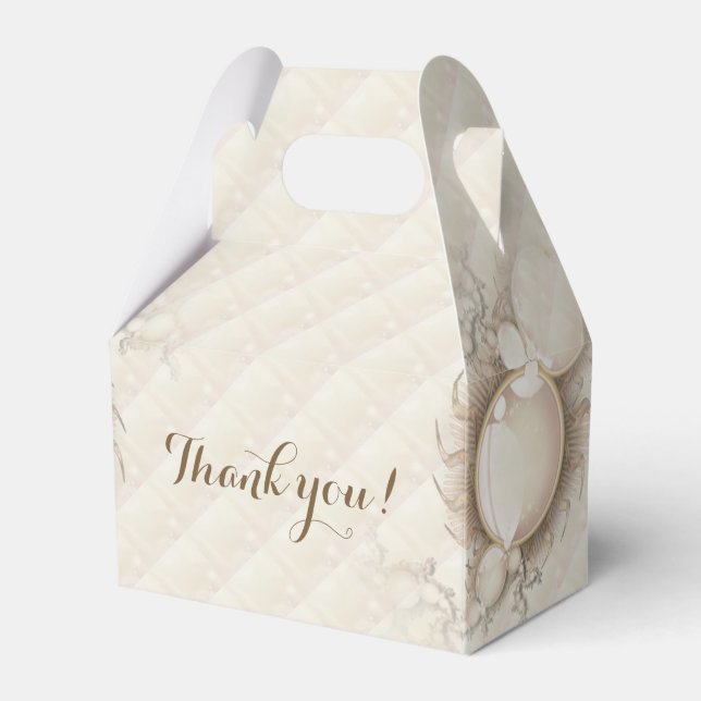 Hübsche Perlen Geschenkschachtel (Vorderseite)