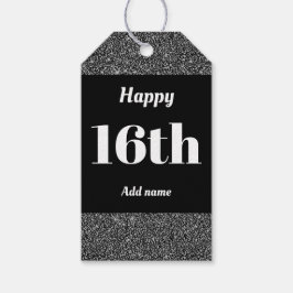 hübsche personalisierte Geburtstagsgeschenk-Tags 1 Geschenkanhänger