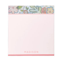 Hübsche Personalisierte Notepad Stationierung