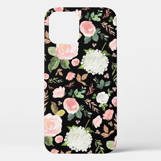 Hübsche Petals floral Case-Mate iPhone Hülle (Rückseite)