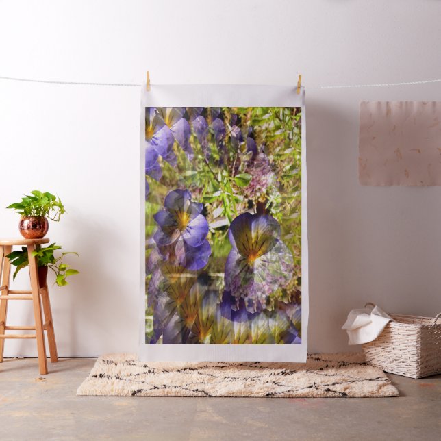 Hübsche Petunias...... Stoff (Beispiel)