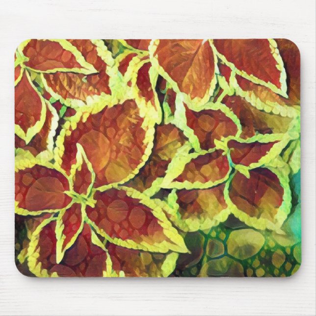 Hübsche Pflanze Mousepad (Vorne)