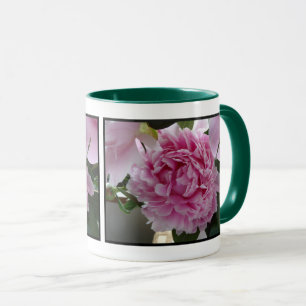 Hübsche Pink Peony Tasse