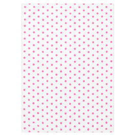 Hübsche Pink Polka Dots Tischdecke
