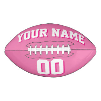 HÜBSCHE PINK UND WEISSE Fußball Football