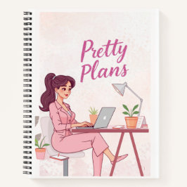HÜBSCHE PLANEN NOTIZBUCH