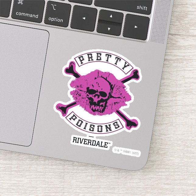 Hübsche Poisons Aufkleber (Detail)