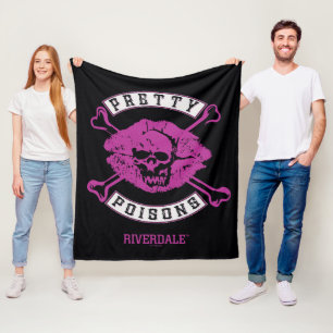 Hübsche Poisons Fleecedecke