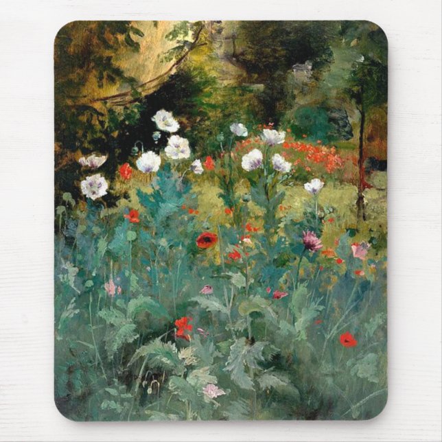 Hübsche Poppies Mousepad (Vorne)