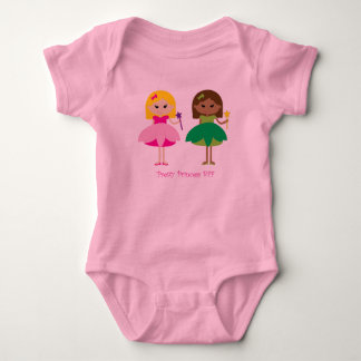 Hübsche Princess-BESTE FREUNDIN (die besten Freund Baby Strampler