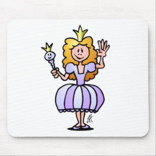 Hübsche Prinzessin Mousepad