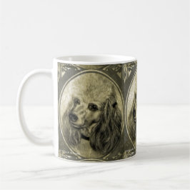 Hübsche Pudel-Kaffee-Tasse Kaffeetasse