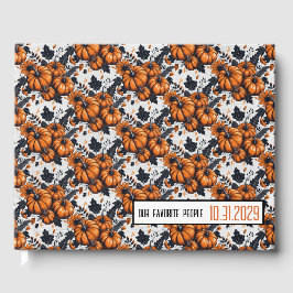 Hübsche Pumpkins Gästebuch