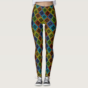 Hübsche Regenbogen Diamanten Schöne Yoga-Hose Leggings