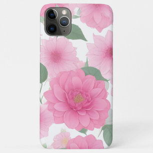 Hübsche rosa ästhetische Blume Serene Floral Charm Case-Mate iPhone Hülle