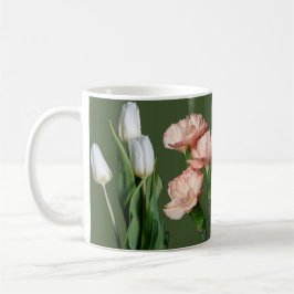 Hübsche Rosa Blume, Blüte Kaffeetasse