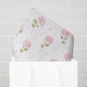 Hübsche rosa Blumen-Brautparty Seidenpapier