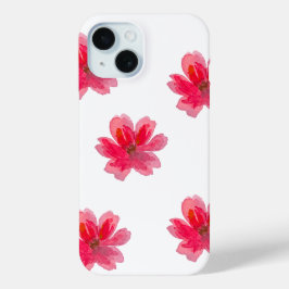 hübsche rosa Blumen-Handyhülle Case-Mate iPhone Hülle