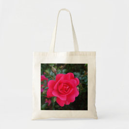 hübsche Rosa-Blumenfotografie Tragetasche