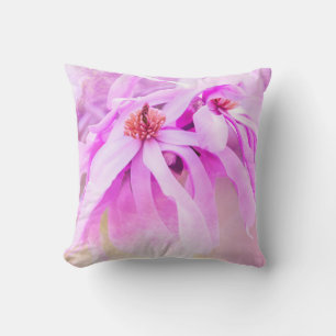 Hübsche rosa Blüten Kissen