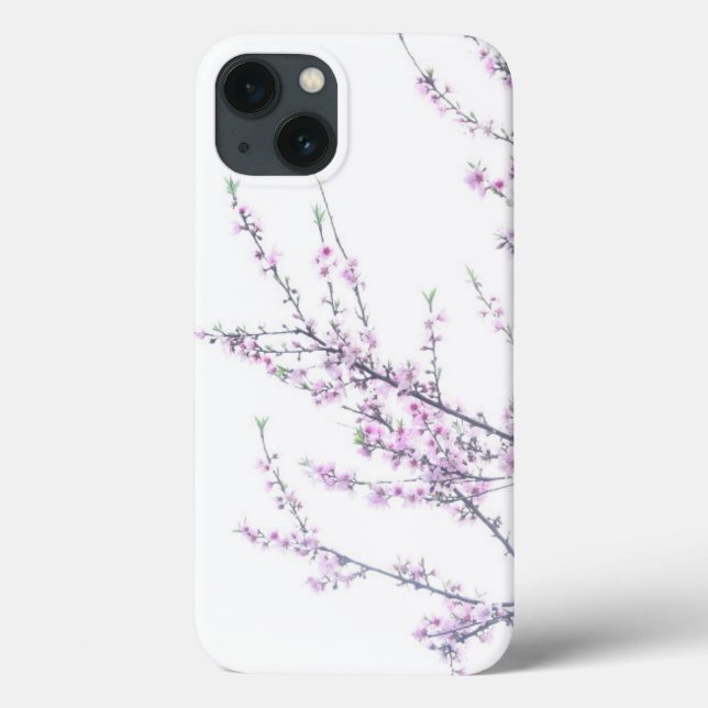 Hübsche rosa Frühlingszweige & Blooms Telefongehäu Case-Mate iPhone Hülle (Rückseite)