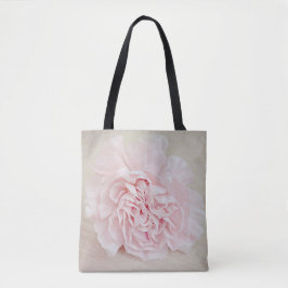 Hübsche rosa Gartennelke ganz vorbei - drucken Sie Tasche
