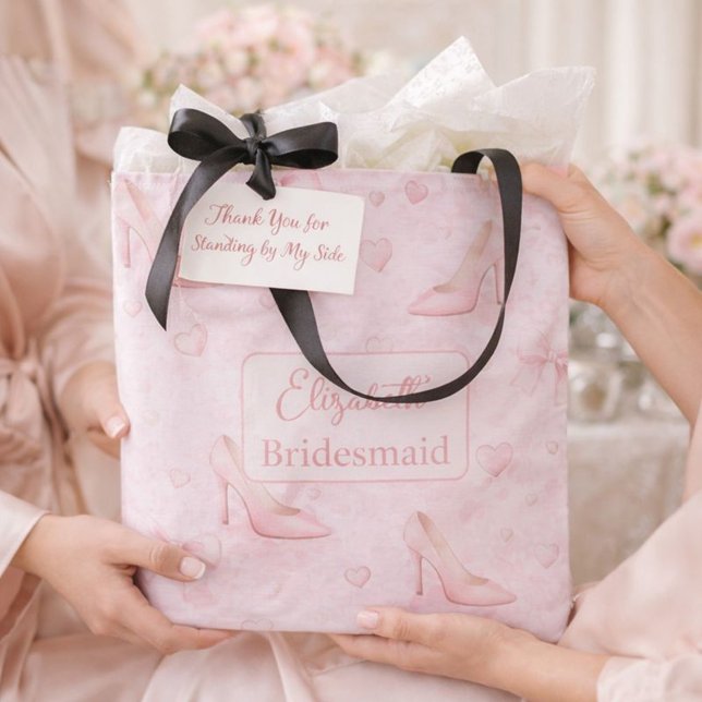 Hübsche rosa High Heel Brautjungfer  Tasche (Von Creator hochgeladen)
