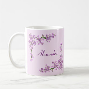 Hübsche rosa Kirschblüten Kaffeetasse