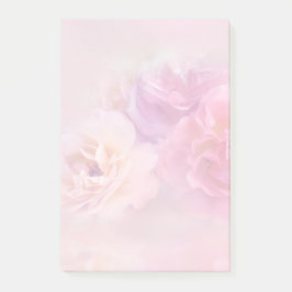 Hübsche rosa Nelken Stilvolle Fotografie Post-it Klebezettel