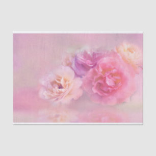 Hübsche rosa Nelken Stilvolle Fotografie Seidenpapier