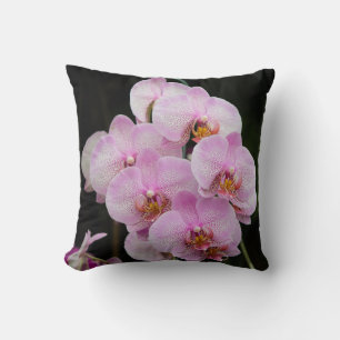 Hübsche Rosa Orchideen Kissen