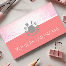 Hübsche Rosa Ozean Chic Vintage Farben Beruflich