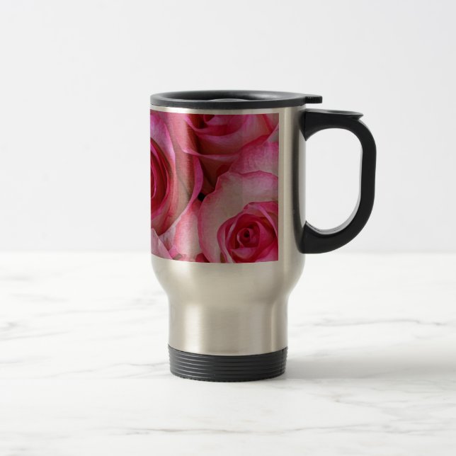 Hübsche Rosa Reisebecher (Rechts)