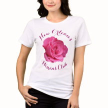 Hübsche Rosa Rosa, mädchenhaft,  T - Shirt